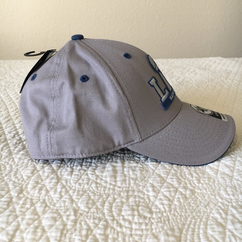 NWT '47 Brand Super Bowl LIII New England Patriots LA Rams Baseball Cap Hat - Picture 4 of 10